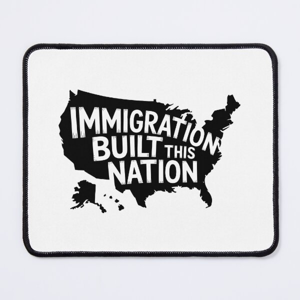 Item preview, Immigration Built This Nation – USA Statement Design designed and sold by LoFizzy.