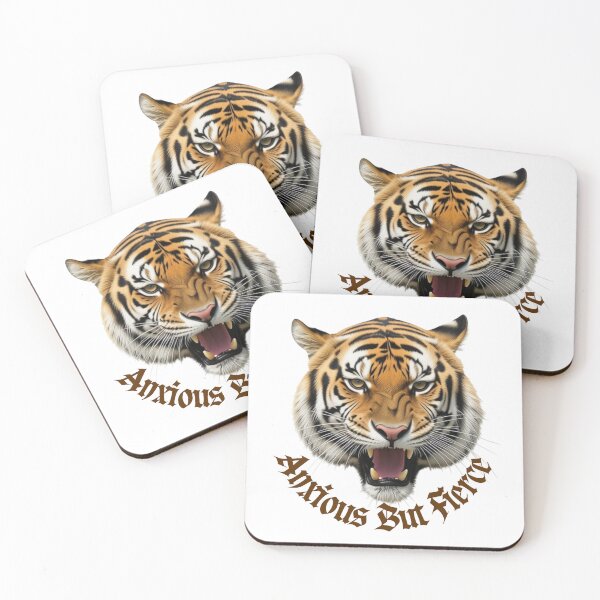 Item preview, Anxious but Fierce Majestic Tiger Photo Art  designed and sold by Debsgiftware .