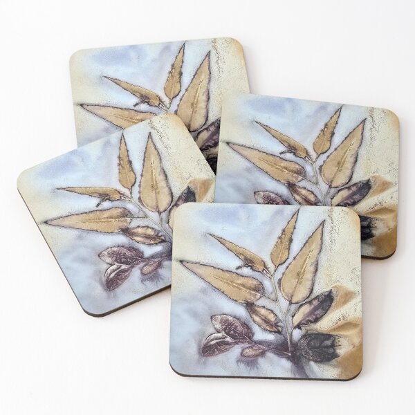 Item preview, Natural Leaf Print | Moody Brown & Purple Foliage Design designed and sold by TahliaNewland.