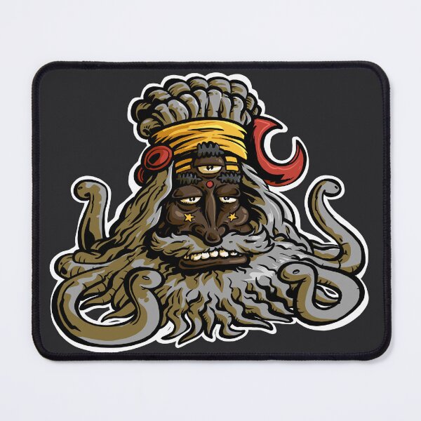 Item preview, Bearded head with a third eye designed and sold by TomiAx.