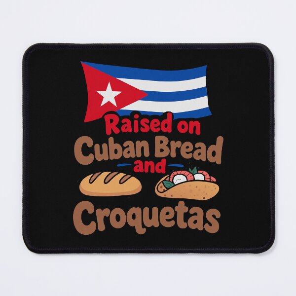 Item preview, Raised On Cuban Bread and Croquetas Hispanic Heritage designed and sold by Colorfulman.