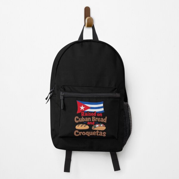 Item preview, Raised On Cuban Bread and Croquetas Hispanic Heritage designed and sold by Colorfulman.