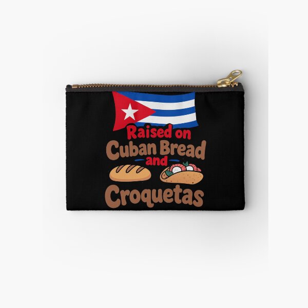 Aperçu de l'œuvre Élevé au pain cubain et aux croquetas, héritage hispanique créée et vendue par Colorfulman.