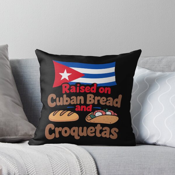 Item preview, Raised On Cuban Bread and Croquetas Hispanic Heritage designed and sold by Colorfulman.