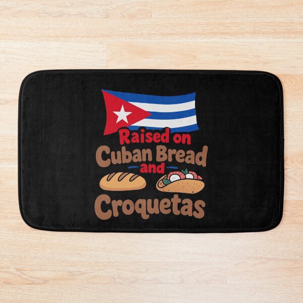 Item preview, Raised On Cuban Bread and Croquetas Hispanic Heritage designed and sold by Colorfulman.