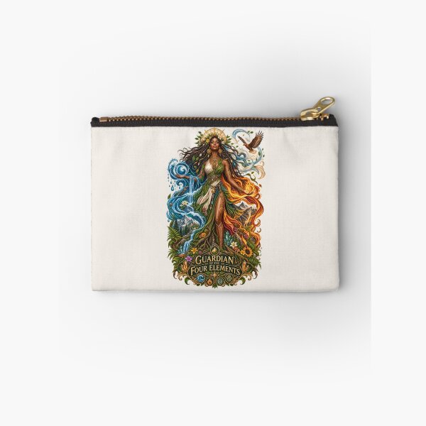 Item preview, Guardian of the Four Elements | Mother Nature Art | Sacred Elemental Goddess designed and sold by 'VARI'.