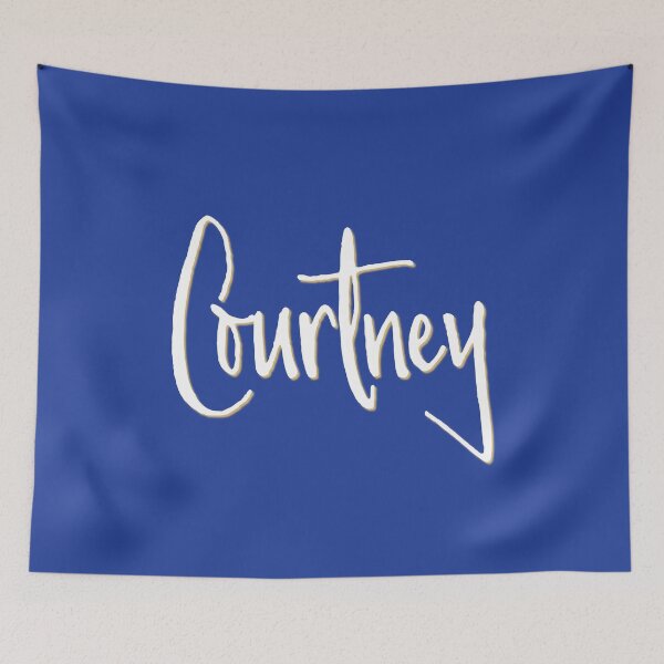 Artikelvorschau, COURTNEY personalisiertes Schriftdesign entworfen und verkauft von CharlottePlaceArt.