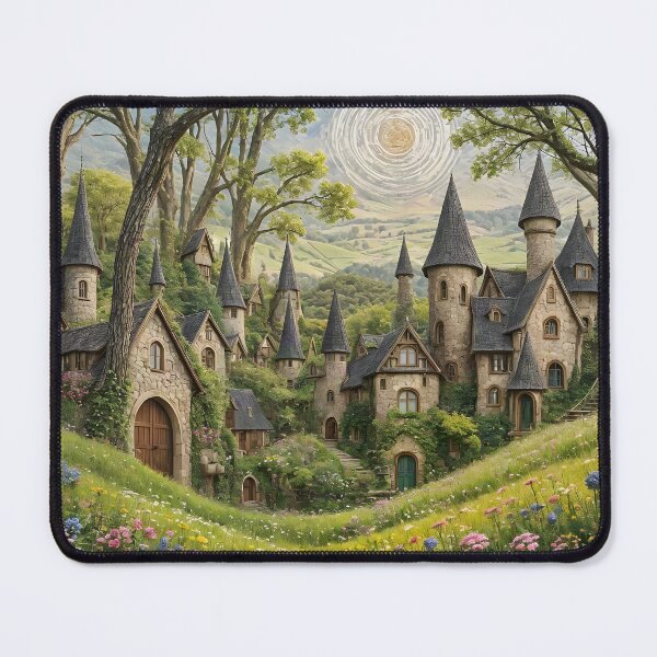 Item preview, Enchanted Valley Village designed and sold by Patricia Johnston.