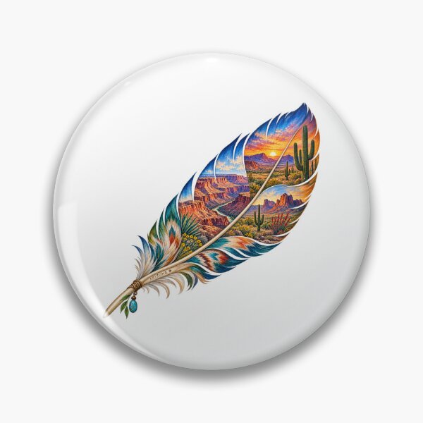 Item preview, Arizona Desert Feather designed and sold by Whimspired By Paxx.