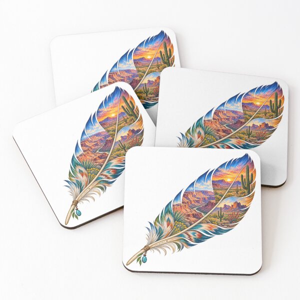 Item preview, Arizona Desert Feather designed and sold by Whimspired By Paxx.