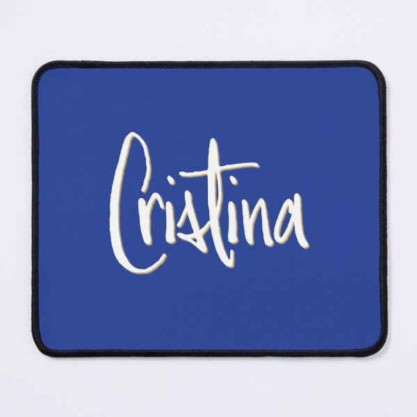 Item preview, CRISTINA personalized type design designed and sold by CharlottePlaceArt.