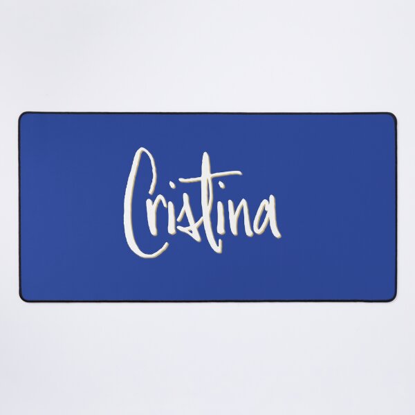 Item preview, CRISTINA personalized type design designed and sold by CharlottePlaceArt.