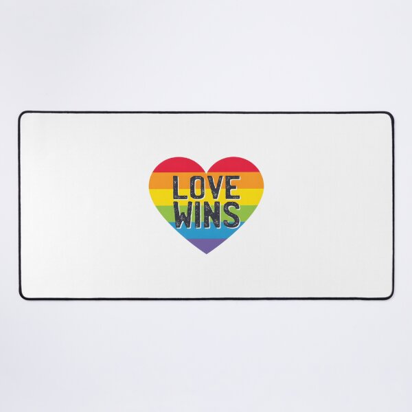 Item preview, Love Wins Rainbow Pride Design Celebrating LGBTQ+ Equality and Inclusion designed and sold by andr0nis.