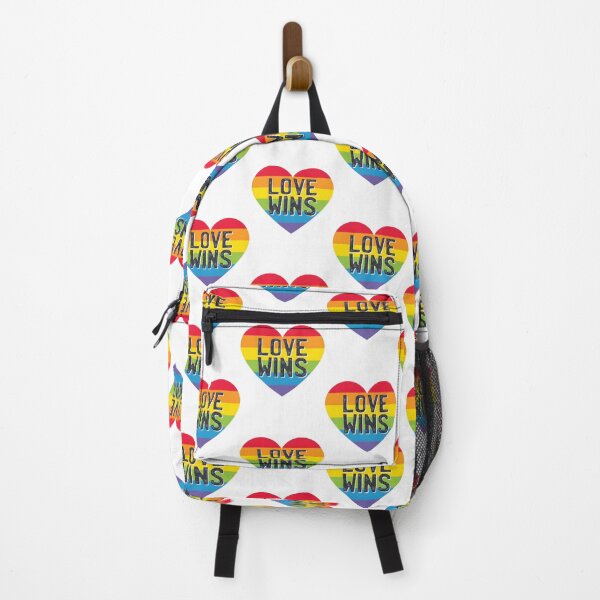 Item preview, Love Wins Rainbow Pride Design Celebrating LGBTQ+ Equality and Inclusion designed and sold by andr0nis.
