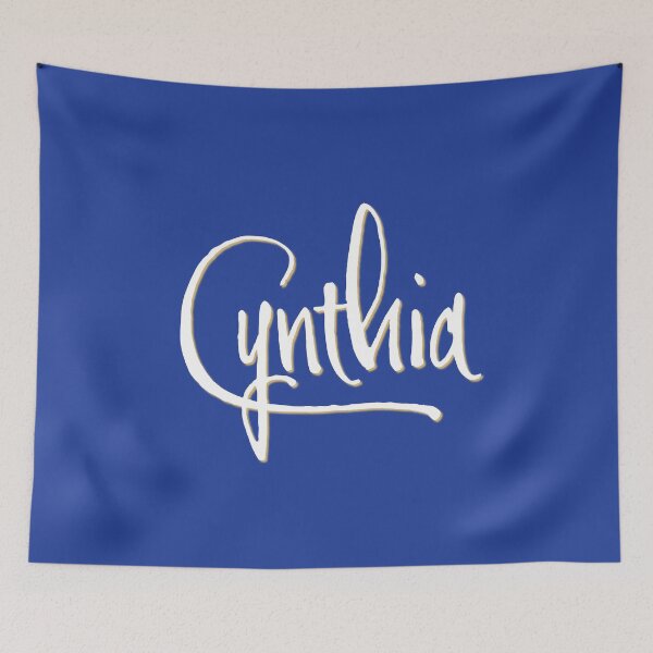 Item preview, CYNTHIA personalized type design designed and sold by CharlottePlaceArt.