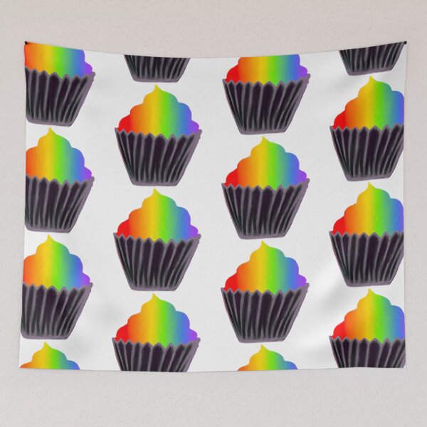 Artikelvorschau, Pride-Cupcake entworfen und verkauft von notastranger.