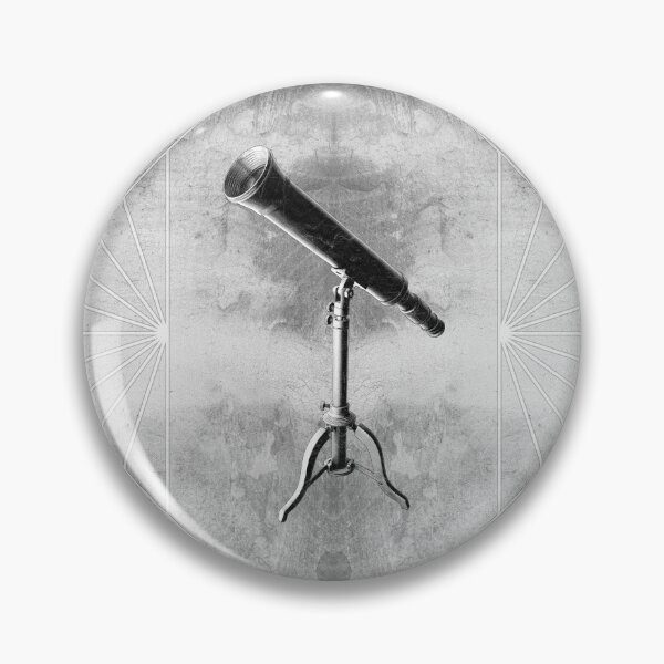 Item preview, Antique Brass Telescope on Folding Tripod Stand designed and sold by Ghoul Enterprises.