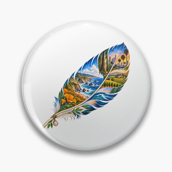 Item preview, California Dreaming Feather designed and sold by Whimspired By Paxx.