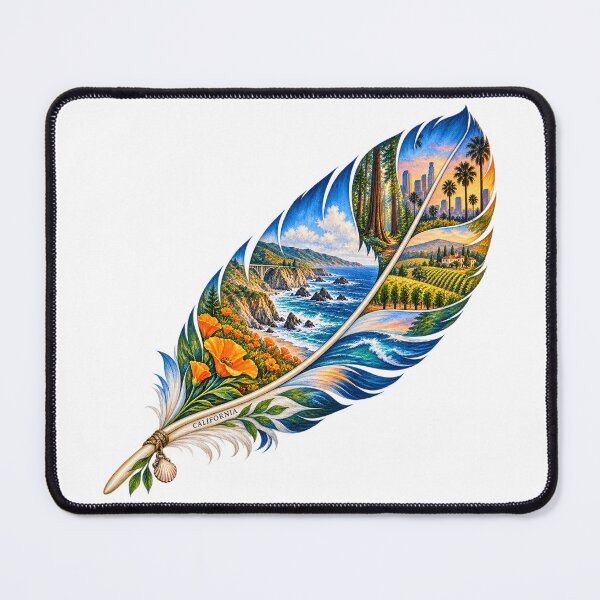 Item preview, California Dreaming Feather designed and sold by Whimspired By Paxx.