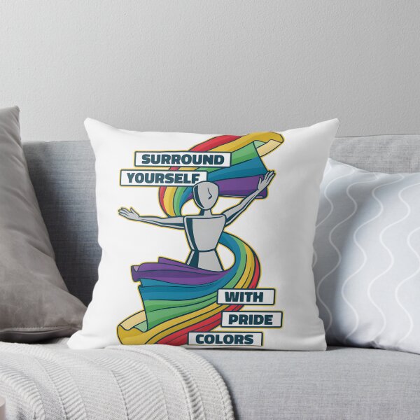 Item preview, Surround Yourself With Pride Colors Vibrant LGBTQ+ Rainbow Design designed and sold by andr0nis.