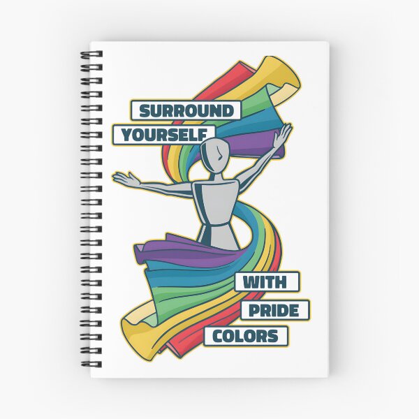Item preview, Surround Yourself With Pride Colors Vibrant LGBTQ+ Rainbow Design designed and sold by andr0nis.