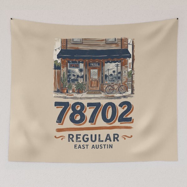 Item preview, 78702 Regular East Austin Storefront designed and sold by SplashTastic.
