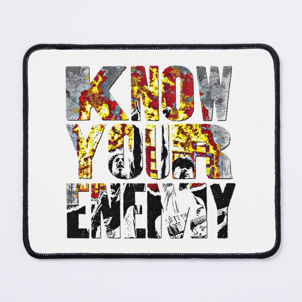 Item preview, Know Your Enemy Inspirational Quote Design for Motivation and Awareness designed and sold by khukho.