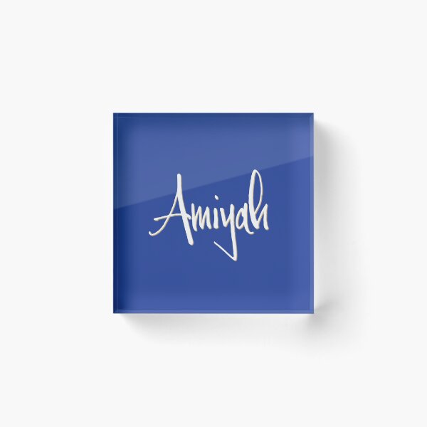 Item preview, AMIYAH personalized type design designed and sold by CharlottePlaceArt.