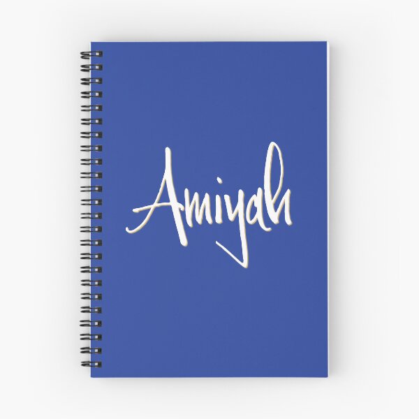 Artikelvorschau, AMIYAH personalisiertes Schriftdesign entworfen und verkauft von CharlottePlaceArt.