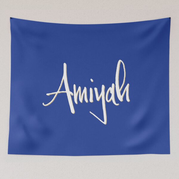 Item preview, AMIYAH personalized type design designed and sold by CharlottePlaceArt.