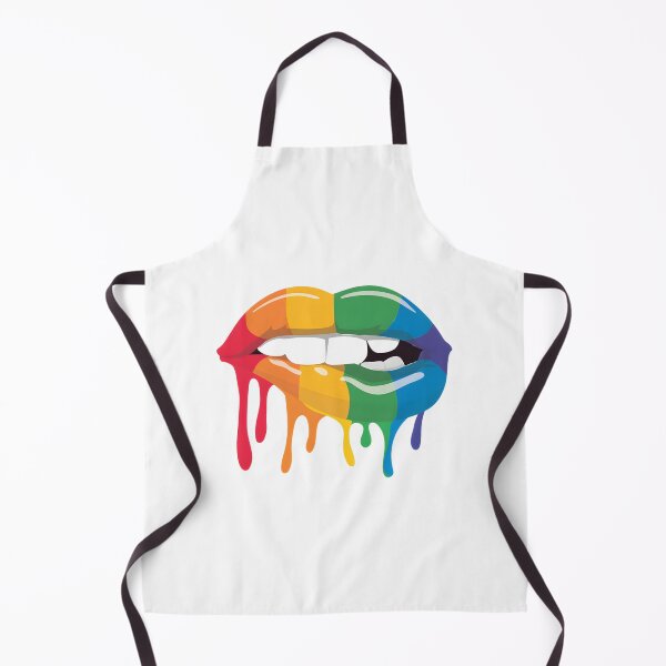 Item preview, Rainbow Lips Design Celebrating Gay LGBT Pride and Equality designed and sold by andr0nis.