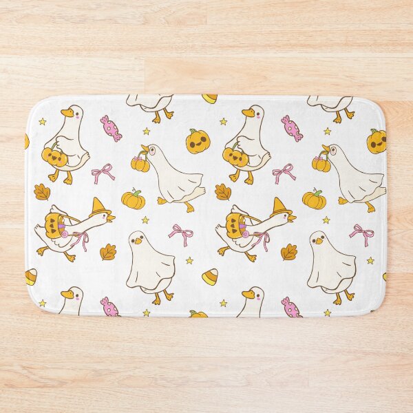 Item preview, Cute Silly Goose Ghost Halloween Pattern designed and sold by MiaBellaGirl.
