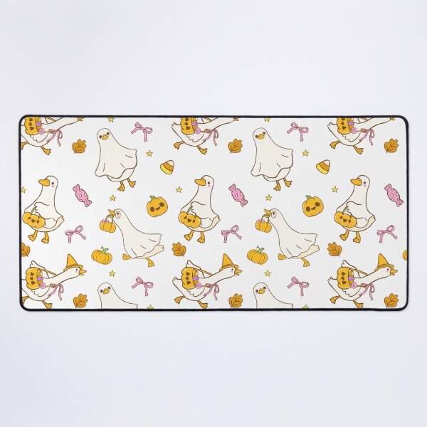 Item preview, Cute Silly Goose Ghost Halloween Pattern designed and sold by MiaBellaGirl.