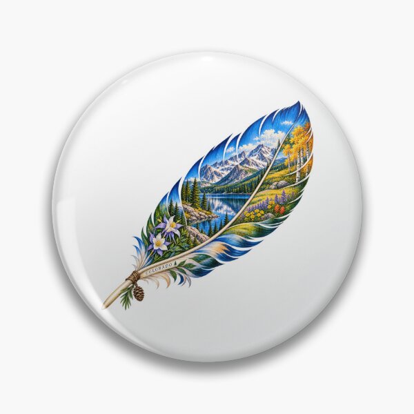 Item preview, Colorado Mountain Feather designed and sold by Whimspired By Paxx.