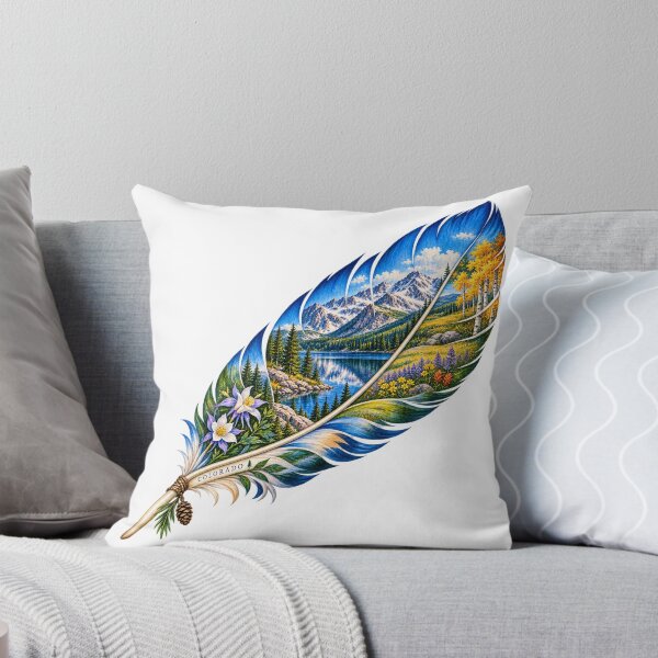 Item preview, Colorado Mountain Feather designed and sold by Whimspired By Paxx.