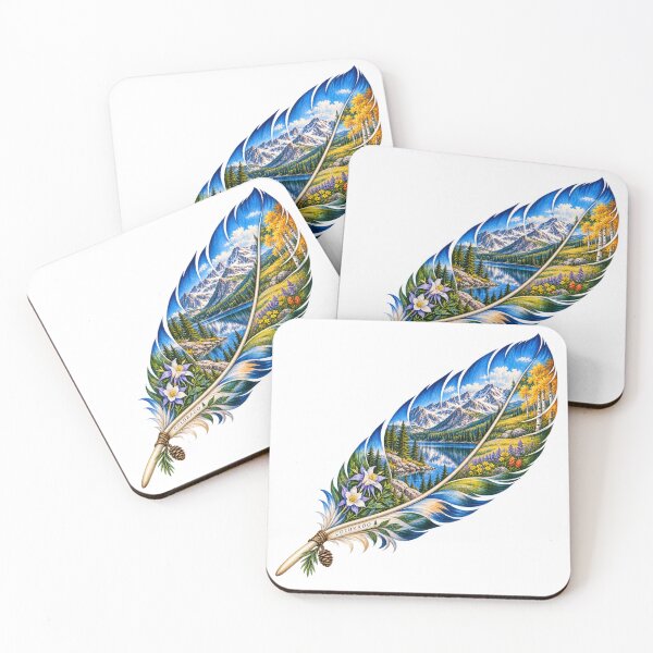 Item preview, Colorado Mountain Feather designed and sold by Whimspired By Paxx.