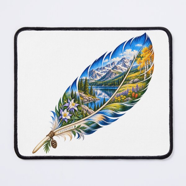 Item preview, Colorado Mountain Feather designed and sold by Whimspired By Paxx.