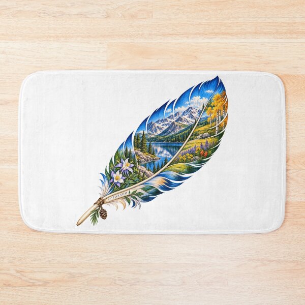 Item preview, Colorado Mountain Feather designed and sold by Whimspired By Paxx.