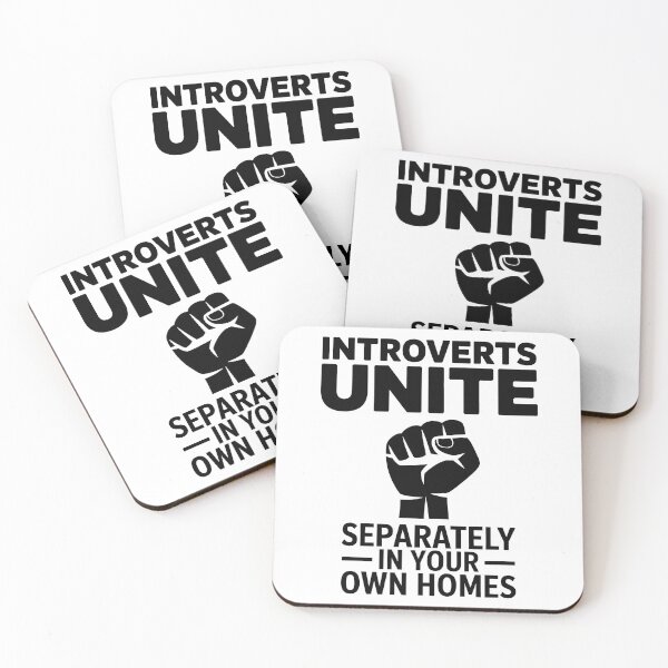 Item preview, Introverts Unite Separately In Your Own Homes – Funny Design designed and sold by LoFizzy.
