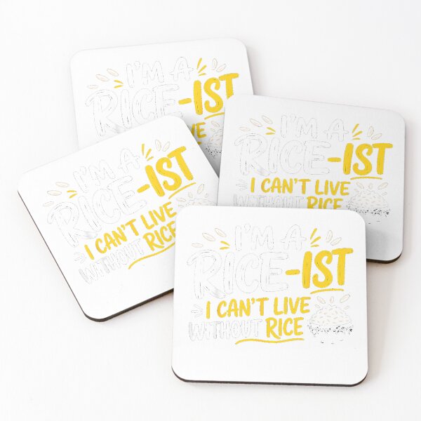 Item preview, I'm A Rice-Ist Foodie Humor T-Shirt designed and sold by TheMAQ.