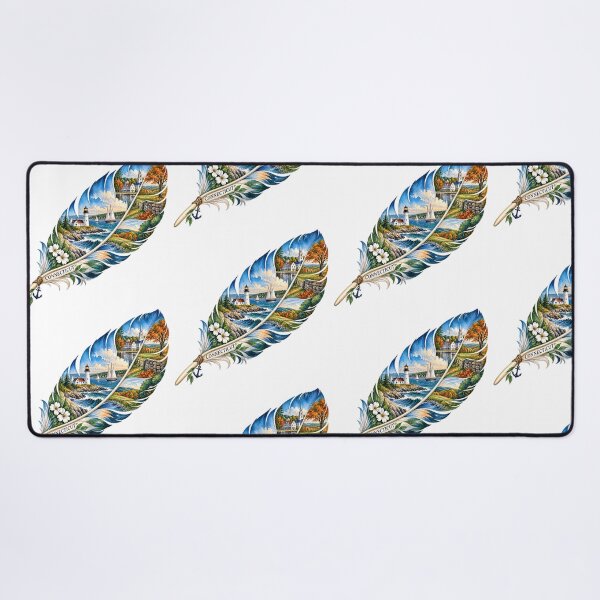 Item preview, Connecticut Coastal Feather designed and sold by Whimspired By Paxx.