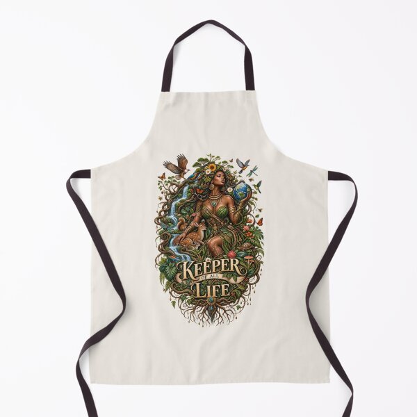 Item preview, Keeper of All Life | Mother Nature Art | Sacred Earth Goddess Illustration designed and sold by 'VARI'.