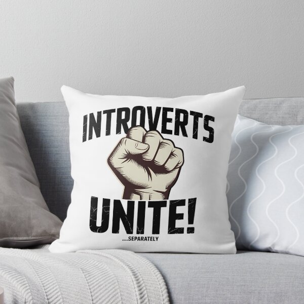 Item preview, Introverts Unite Separately – Funny Design designed and sold by LoFizzy.