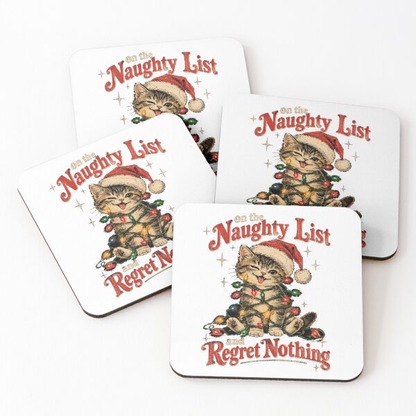 Item preview, The Naughty List And Regret Nothing designed and sold by TheEndDesign.