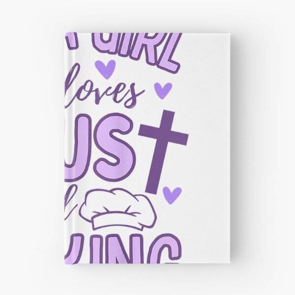 Item preview, Just A Girl Who Loves Jesus and Cooking Christian Funny Chef T-Shirt designed and sold by Magoya Store ⭐⭐⭐⭐⭐.