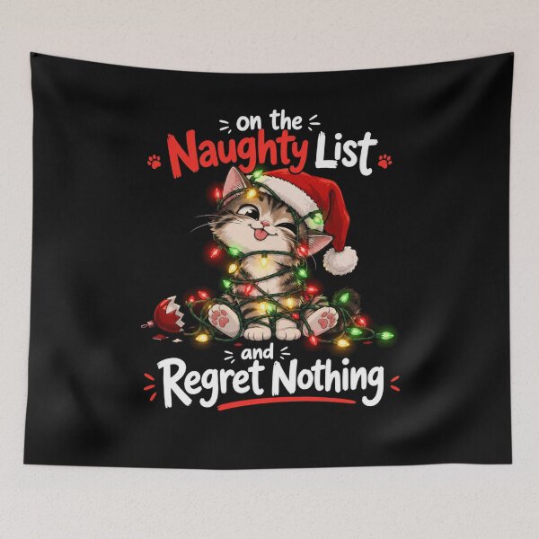 Item preview, The Naughty List And Regret Nothing designed and sold by TheEndDesign.