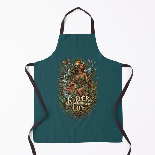 Item preview, Keeper of All Life | Mother Nature Art | Sacred Earth Goddess Illustration designed and sold by 'VARI'.