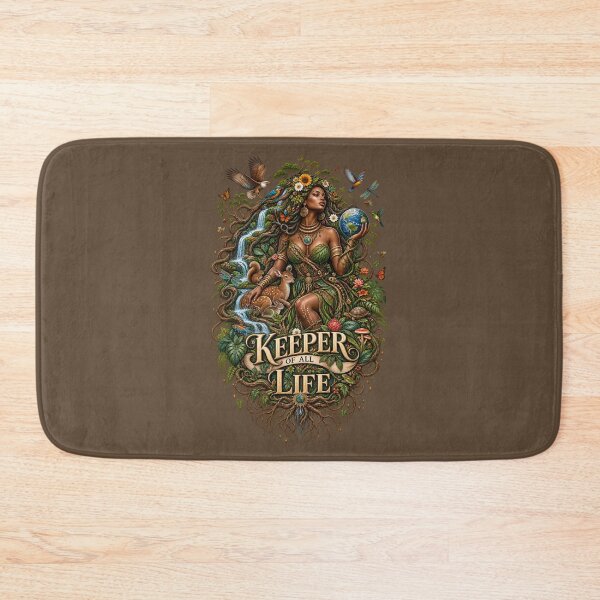 Item preview, Keeper of All Life | Mother Nature Art | Sacred Earth Goddess Illustration designed and sold by 'VARI'.