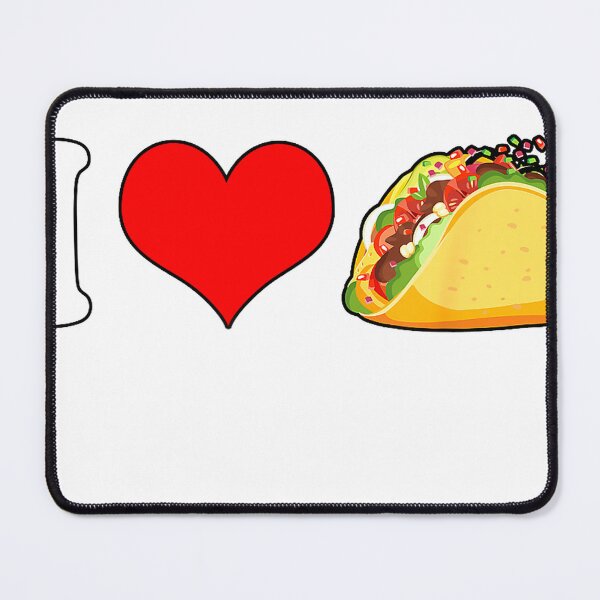 Item preview, I Love Tacos Mexican Food Fans T-Shirt designed and sold by eBoy31.
