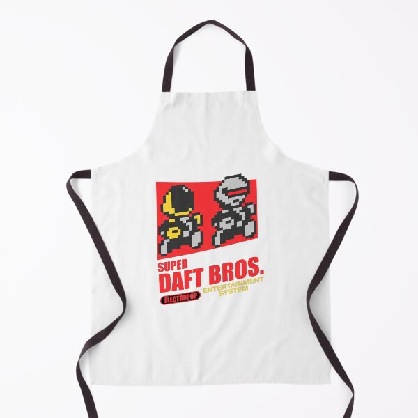 Item preview, Super Daft Bros Pixel Art Parody Graphic Design designed and sold by kembang-kuncup.